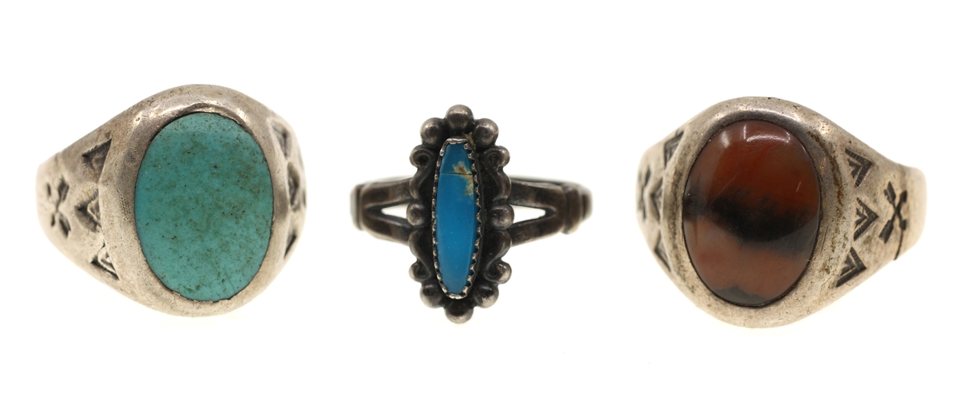 BELL TRADING POST STERLING SILVER RINGS