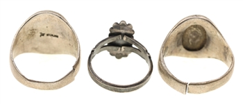 BELL TRADING POST STERLING SILVER RINGS
