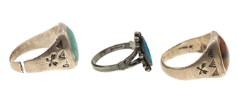 BELL TRADING POST STERLING SILVER RINGS