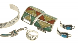 STERLING SILVER SIGNED JEWELRY