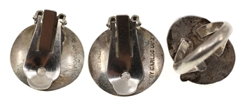 STERLING SILVER SIGNED JEWELRY