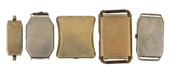 GOLD-FILLED WRIST & POCKET WATCH CASES