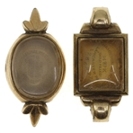 GOLD-FILLED WRIST & POCKET WATCH CASES