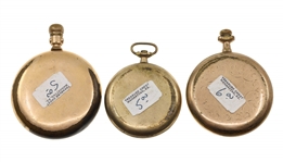 GOLD-FILLED WRIST & POCKET WATCH CASES