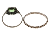 SILVER FASHION RINGS & BRACELETS