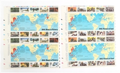 WWII, ELVIS, AND MARILYN MONROE POSTAGE STAMP SHEETS