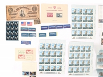 INTERNATIONAL STAMPS AND REPLICA CSA 50 DOLLAR BILL