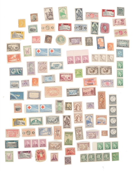INTERNATIONAL POSTAGE STAMPS
