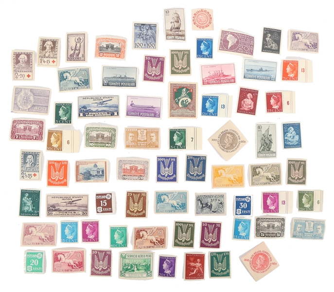 INTERNATIONAL POSTAGE STAMPS