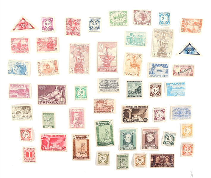 INTERNATIONAL POSTAGE STAMPS