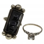 STERLING SILVER SOUTHWESTERN-STYLE FASHION JEWELRY