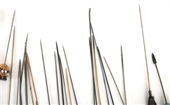 EARLY TO MID 20TH C. HATPINS - 6 TO 12 LENGTH