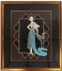 ERTE CALIFORNIA MILLIONAIRESS SERIGRAPH #160/300