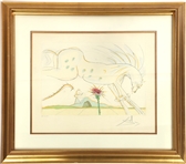 SALVADOR DALI THE HORSE & THE WOLF LITHOGRAPH VIII/LXII