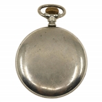EARLY 20TH C. MEN'S ELGIN SILVERINE CASE POCKET WATCH