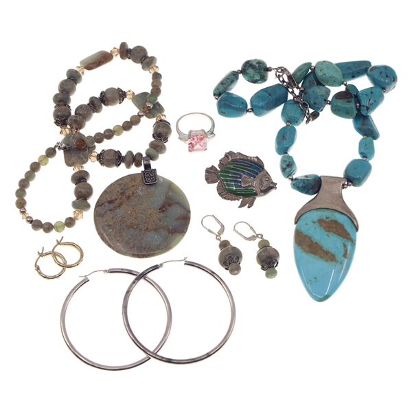 STERLING SILVER JEWELRY