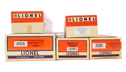 LIONEL O GAUGE TRAIN CARS - LOT OF 5