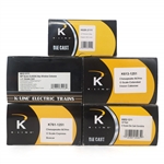 K-LINE O GAUGE TRAIN CARS - LOT OF 5