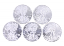 HIGHLAND MINT .999 SILVER 1 OZ WALKING LIBERTY ROUNDS