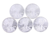 HIGHLAND MINT .999 SILVER 1 OZ WALKING LIBERTY ROUNDS
