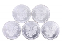 HIGHLAND MINT .999 SILVER 1 OZ WALKING LIBERTY ROUNDS