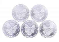 HIGHLAND MINT .999 SILVER 1 OZ WALKING LIBERTY ROUNDS