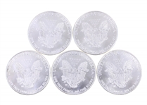 HIGHLAND MINT .999 SILVER 1 OZ WALKING LIBERTY ROUNDS