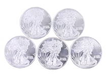 HIGHLAND MINT .999 SILVER 1 OZ WALKING LIBERTY ROUNDS