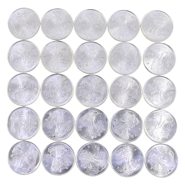 HIGHLAND MINT .999 SILVER 1/4 OZ WALKING LIBERTY ROUNDS