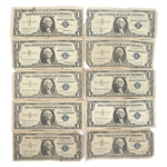 1957 US $1 BLUE SEAL SILVER CERTIFICATE NOTES