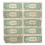 1935 & 1957 US $1 BLUE SEAL SILVER CERTIFICATE NOTES