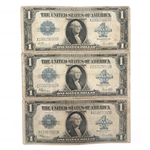 1923 US $1 LARGE BLUE SEAL SILVER CERTIFICATE NOTES