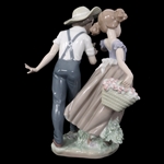LLADRO PORCELAIN FIGURINES - LOT OF 2