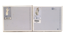 LLADRO PORCELAIN FIGURINES - LOT OF 2