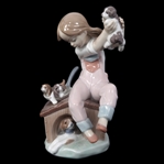 LLADRO PORCELAIN FIGURINES - LOT OF 2