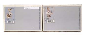 LLADRO PORCELAIN FIGURINES - LOT OF 2