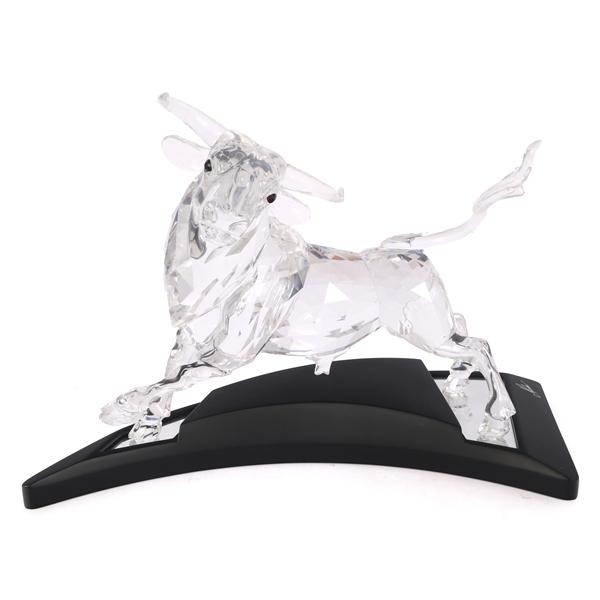SWAROVSKI CRYSTAL BULL FIGURINE #659/10000