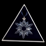 SWAROVSKI CRYSTAL SNOWFLAKE ORNAMENTS - LOT OF 5
