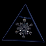 SWAROVSKI CRYSTAL SNOWFLAKE ORNAMENTS - LOT OF 5