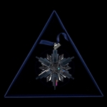 SWAROVSKI CRYSTAL SNOWFLAKE ORNAMENTS - LOT OF 5