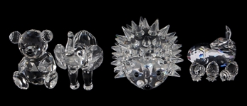 SWAROVSKI CRYSTAL FIGURINES - LOT OF 5