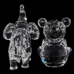 SWAROVSKI CRYSTAL FIGURINES - LOT OF 5