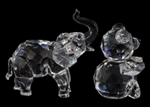 SWAROVSKI CRYSTAL FIGURINES - LOT OF 5