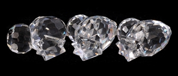 SWAROVSKI CRYSTAL FIGURINES - LOT OF 5