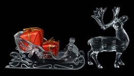 SWAROVSKI CRYSTAL FIGURINES - LOT OF 5