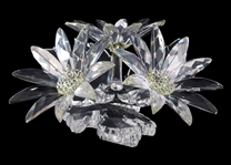 SWAROVSKI CRYSTAL FIGURINE MAXI FLOWER ARRANGEMENT
