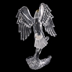 SWAROVSKI CRYSTAL BALD EAGLE FIGURINE WITH BOX