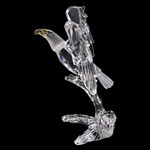 SWAROVSKI CRYSTAL BALD EAGLE FIGURINE WITH BOX