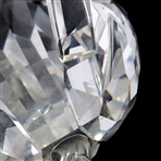 SWAROVSKI CRYSTAL CHEETAH FIGURINE WITH BOX