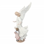 LLADRO PORCELAIN FIGURINE GUARDIAN ANGEL